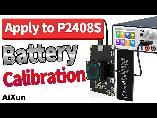 BATTERY CALIBRATION IPHONE | How to Calibrate iPhone Battery with AiXun P2408S Power Supply