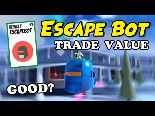 Jailbreak Boss Battle ESCAPE BOT is EPIC! Trade Value & Tips (Roblox Jailbreak)