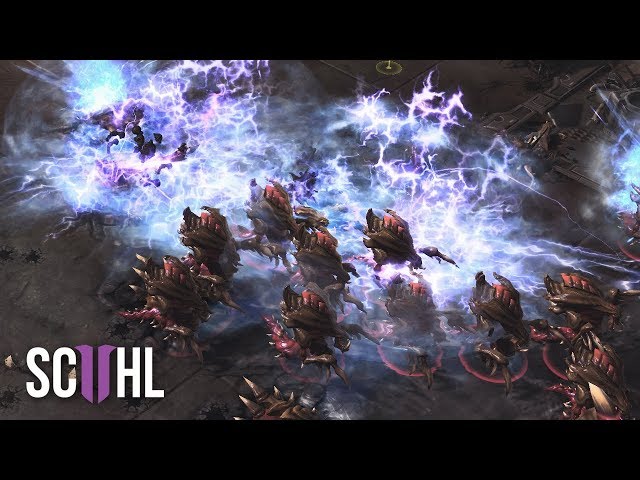 Neeb's Defense vs Mass Nydus Worm - Starcraft 2: Neeb vs Lambo