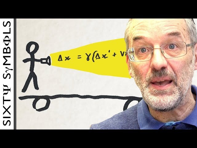 Why you can't go faster than light (with equations)  - Sixty Symbols