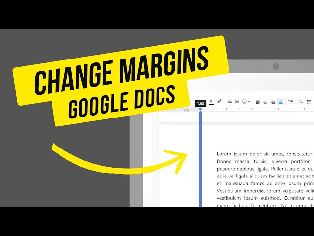 How To Change Margins In Google Docs | Adjust Margins