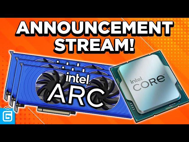 Intel's ARC Alchemist GPU Announcement Stream!