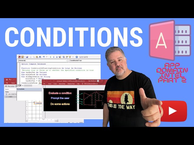 ADI Part 2: How to Build Conditions in Microsoft Access