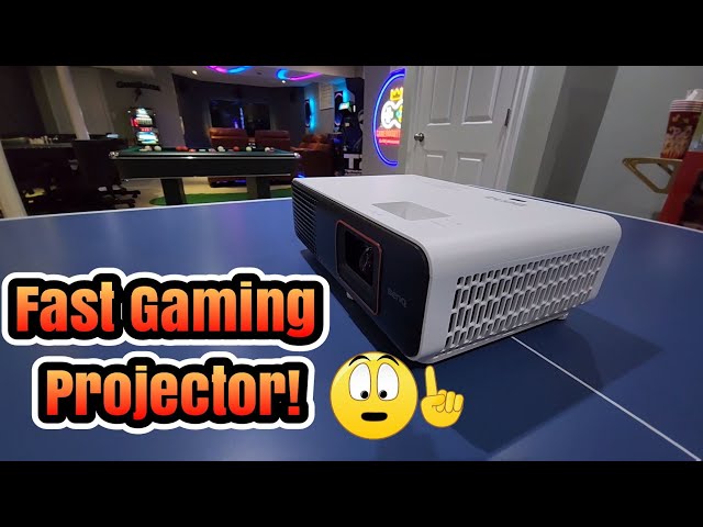 BENQ TH690ST Review - Epic Short Throw Gaming Projector!  #projector #gaming #gameroom