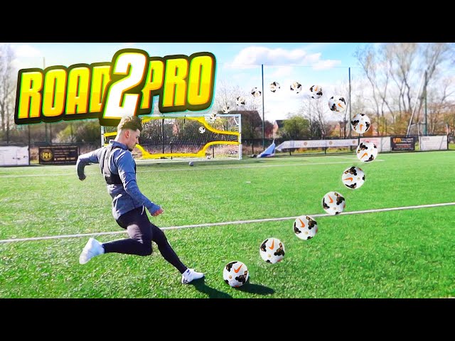 Professional Footballers SHOOTING Training Session... (DAY IN THE LIFE OF A FOOTBALLER)