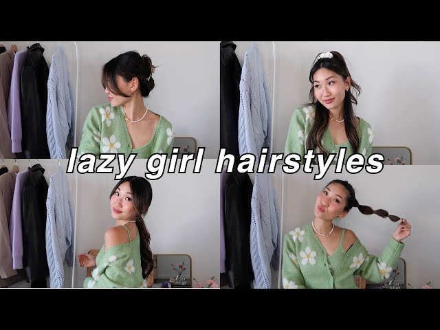 11 QUICK AND EASY HAIRSTYLES | go to lazy day hair looks!