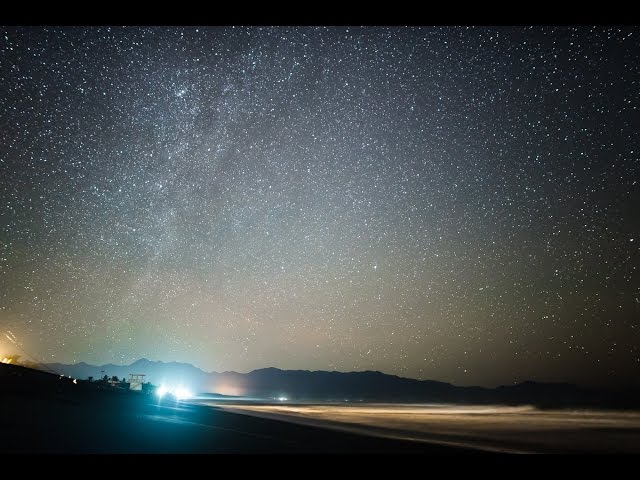 The Milky Way and Polaris in Baler in 4K