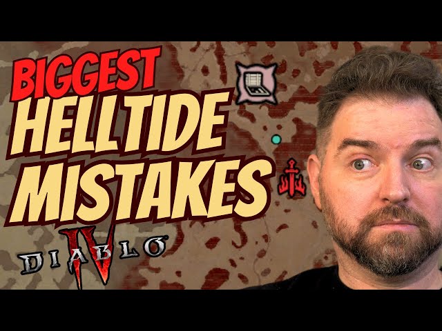 5 Diablo 4 Tips: STOP Making These HELLTIDE MISTAKES