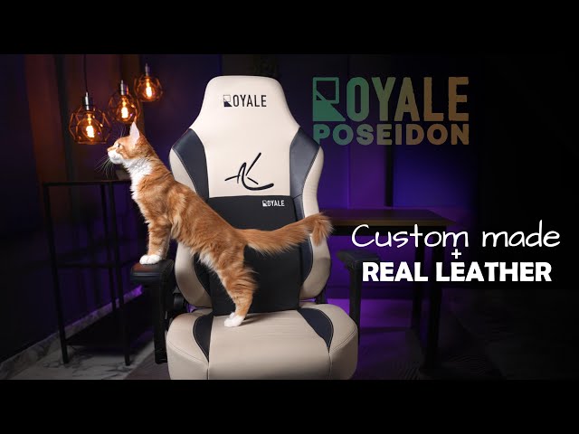 Is Buying a Custom Leather Chair WORTH IT? //  Royale Poseidon Napa Leather Gaming Chair