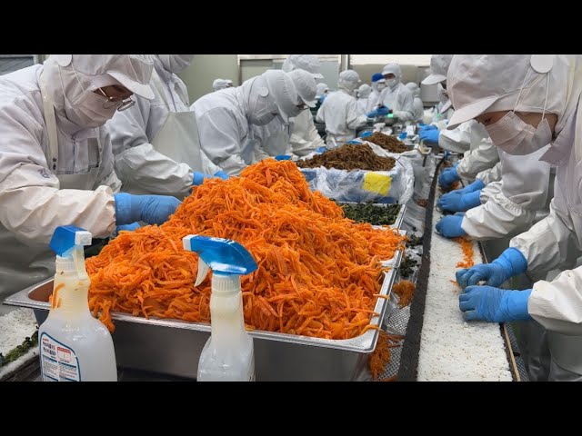 7 BEST Collection of Korean food mass production processes that surprised the world