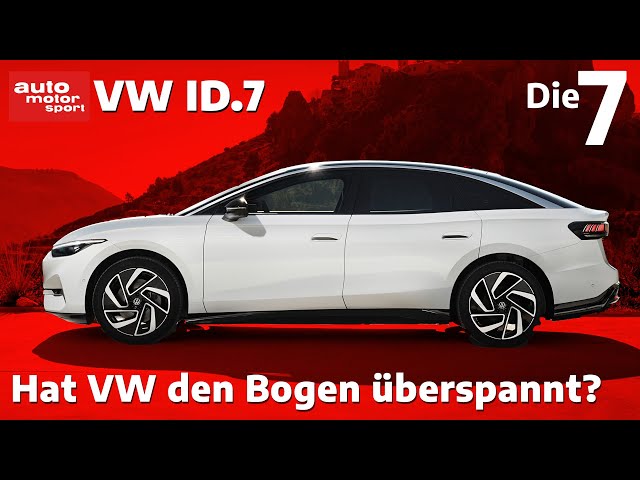 VW ID.7: Die 700km Luxuslimo aus Wolfsburg? I auto motor und sport