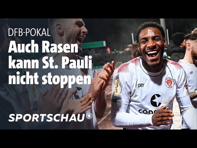 FC 08 Homburg – FC St. Pauli DFB-Pokal Achtelfinale | Sportschau