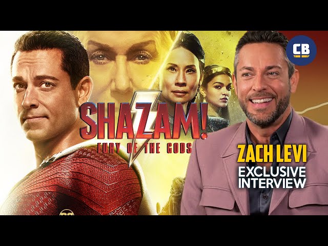Will Shazam Survive The DCU Reboot? Zach Levi Talks Shazam! Fury Of The Gods!
