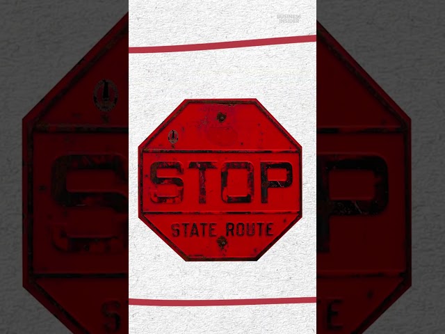Did you know #stopsigns used to be yellow instead of the iconic red we know today? #traffic #paint