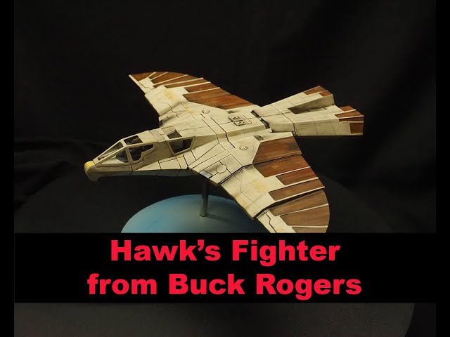 Building Hawk's Fighter from Buck Rogers