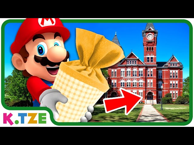 Mario kommt in die SCHULE 📚😁 Super Mario Odyssey Story