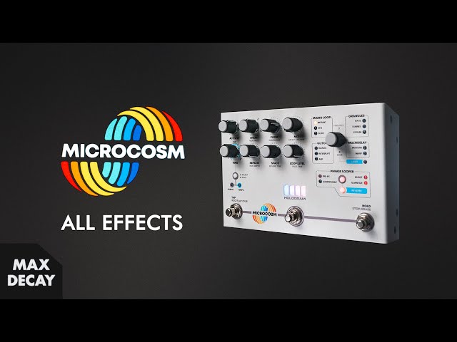 Hologram Electronics Microcosm Demo – All Effect Modes – Stereo
