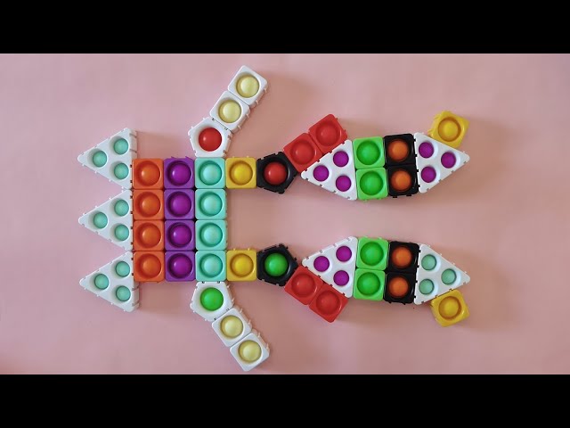 Robot Pop It Fidget Toy - Pop It Jigsaw Puzzles #03