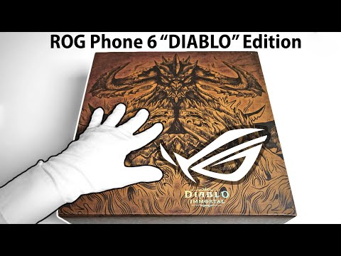 ROG Phone 6 DIABLO IMMORTAL Special Edition Unboxing...