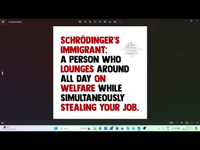 Thought for the Day LX: Schrödinger's Immigrant