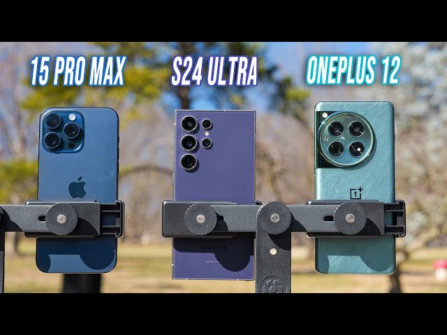 S24 Ultra VS Iphone 15 Pro Max VS Oneplus 12 | Camera COMPARISON!