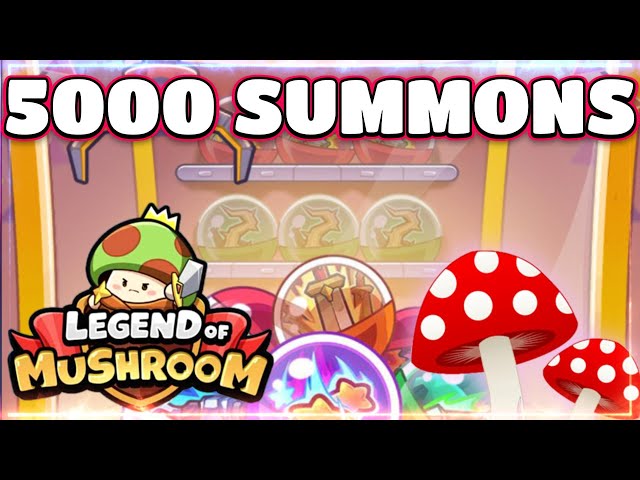 SKILL & PAL SUMMONS! Legend Of Mushroom