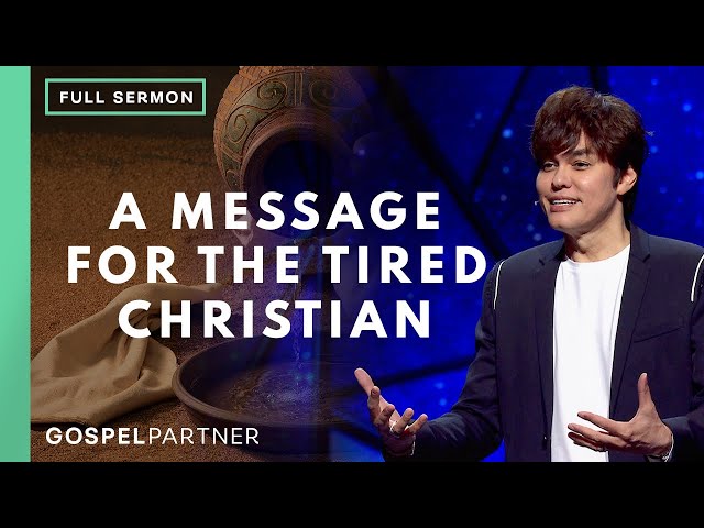 Come And Refresh Your Weary Soul (Full Sermon) | Joseph Prince | Gospel Partner Episode