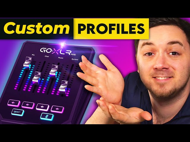 🟢🎚️ How to Customize, Edit, Save & Backup GoXLR Profile!