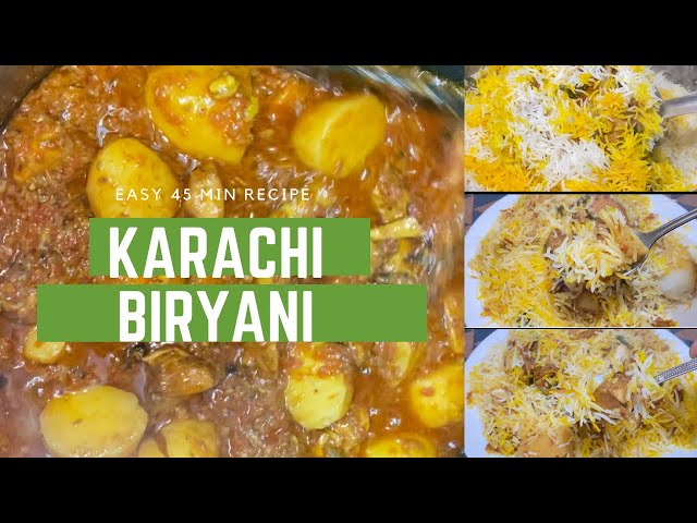 Karachi Biryani /Famous Karachi Chicken and Aloo Biryani/ Students Biryani @arousefatima9687