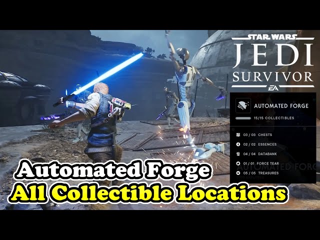Automated Forge All Collectible Locations Star Wars Jedi Survivor (Shattered Moon Collectible Guide)