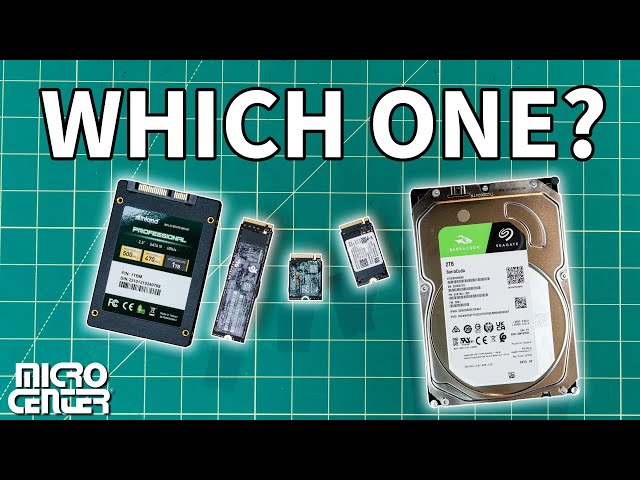 Hard Disk Drives & Solid State Drives Explained! | Micro Center Tutorial