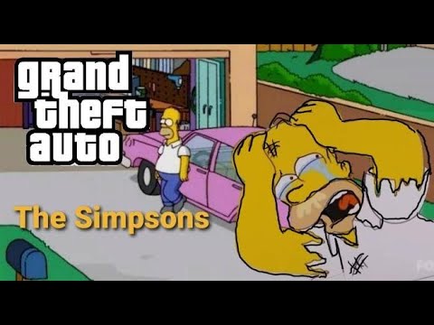 THE SIMSPSONS HIT AND RUN