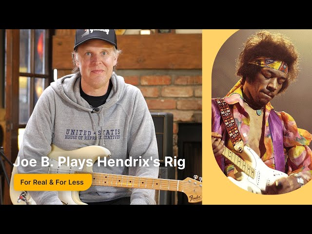 Joe Bonamassa Plays Hendrix's "Band of Gypsys" Rig: For Real & For Less