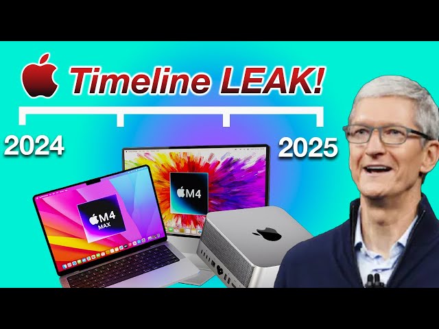 M4 MacBooks Release Date - M4 LAUNCH TIMELINE LEAKED!