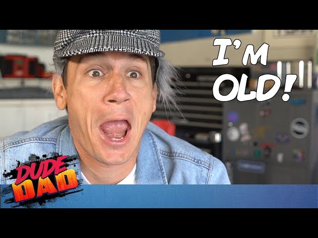 When you realize you're OLD