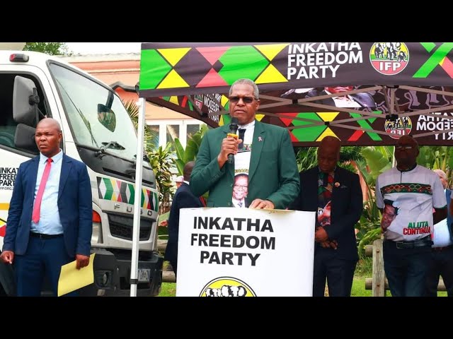 IFP National Election bus launch at Blue lagoon beach in Durban today | IFP President Hlabisa