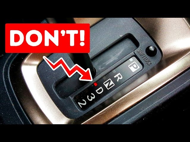 7 Things You Shouldn't Do In an Automatic Transmission Car