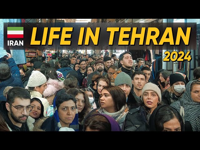 What does the center of Tehran look like? Life in IRAN's Capital