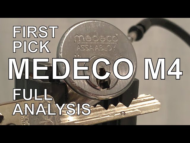 (22) How to pick the new Medeco M4 First Public Pick and Gut With Full Analysis