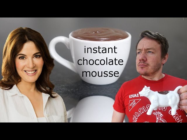 Nigella Lawson Instant Chocolate mousse | Barry tries #5