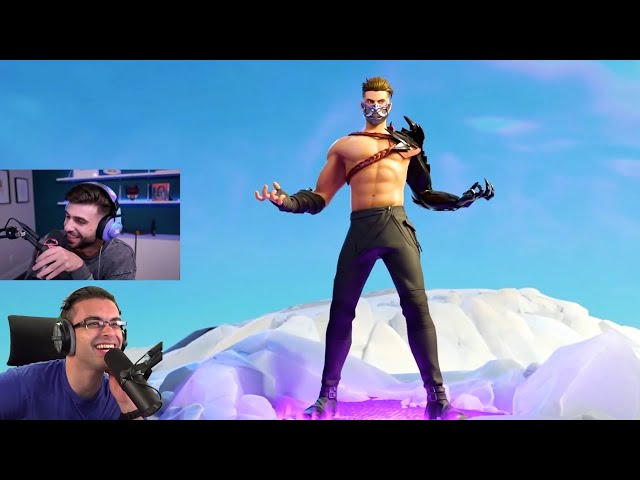 Nick Eh 30 reacts to SypherPK's Icon Skin in Fortnite!