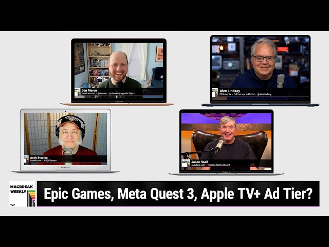 MacBook Air Heritage Club - Epic Games Saga Continues, Meta Quest 3, Apple TV+ Ad Tier?
