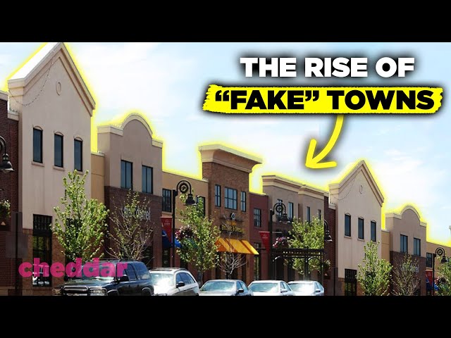 Why "Fake" Downtowns Are The New Malls - Cheddar Explains