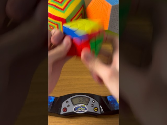 Slow Motion Rubik’s Cube Solve FAIL!