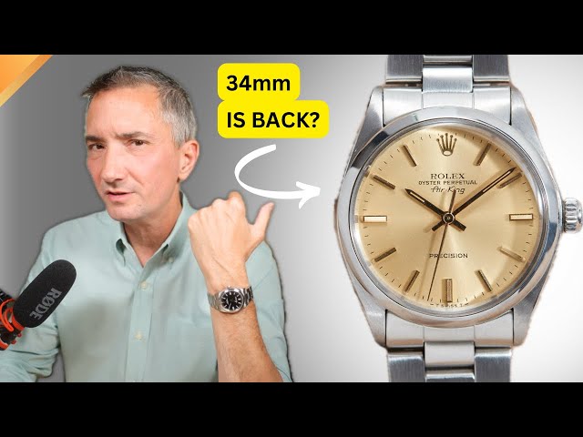 Is The Rolex 34mm The New 36mm? The Best Vintage Rolex Buy of 2024