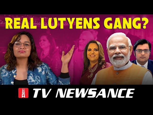 Navika Kumar's wedding function in Lutyens' Delhi & outrage over Rahul Gandhi | TV Newsance 205