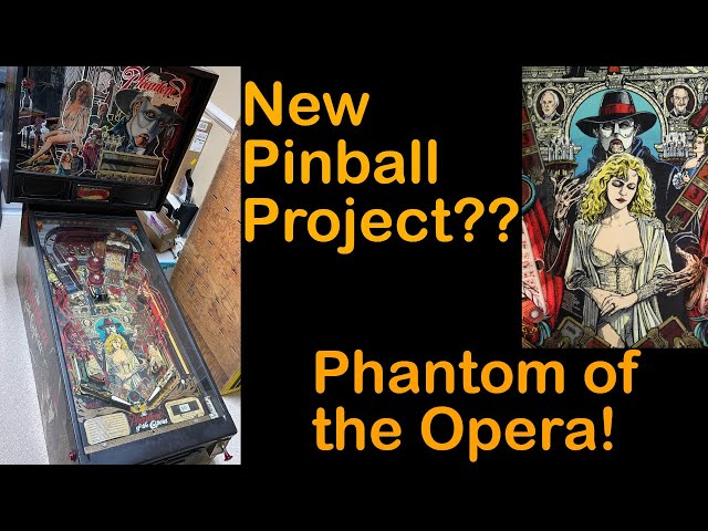 Surprise Pinball Machine Pickup! How bad is it...? Data East Phantom of the Opera