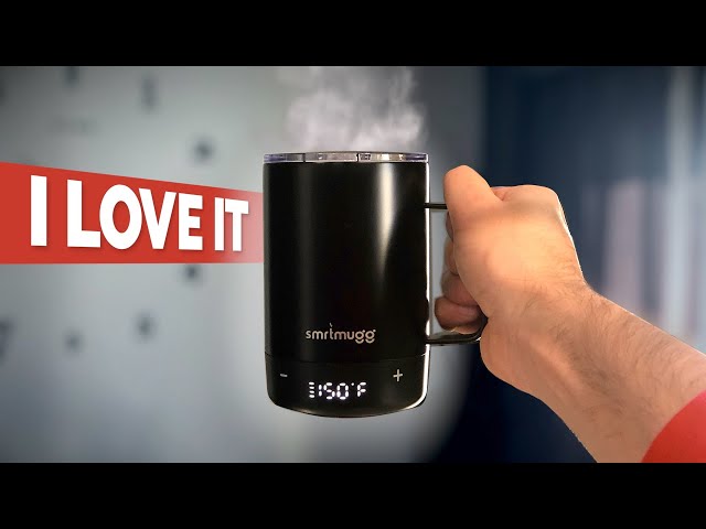 Electric Heated Mug Review by SmrtMugg | Is This BETTER Than Ember?!?!