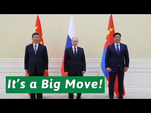 Mongolia, Russia, and China have a big world changing project in Northeast Asia!