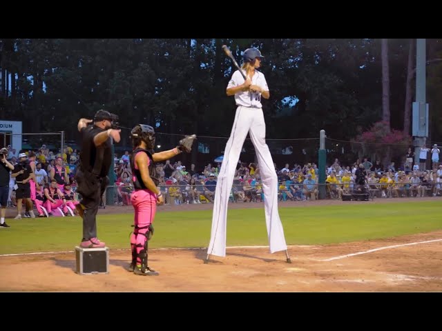 The World's Tallest Softball Player